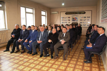 İcra  başçısının Tovuz şəhərində səyyar qəbulu keçirilib