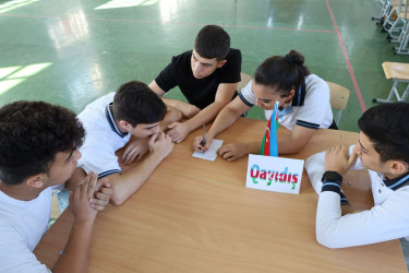 Tovuzda 27 sentyabr - Anım Günü  ilə əlaqədar intellektual  bilik yarışması keçirilib