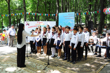 Tovuzda “1 iyun-Uşaqların Beynəlxalq Müdafiəsi günü” qeyd olunub.