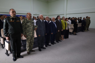 Tovuzda “27 Sentyabr – Anım Günü”nə həsr olunmuş tədbir keçirilib
