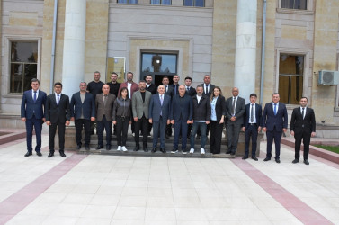 Türkiyəli idman mütəxəssislərindən ibarət nümayəndə heyəti Tovuzda olub