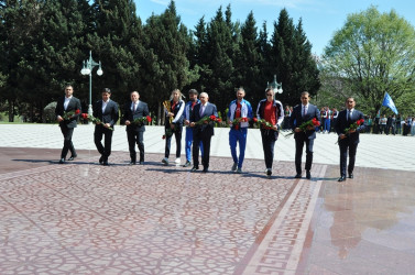 Tovuzda qadınlardan ibarət “Turan” voleybol klubunun Azərbaycan çempionluğu münasibətilə qarşılanma mərasimi keçirilib