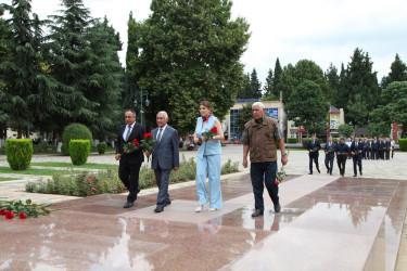 Tovuzda Yeni Azərbaycan Partiyası Tovuz rayon təşkilatının yaradılmasının 33 illiyi qeyd olunub