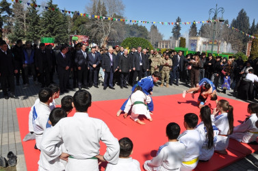 Tovuzda Novruz bayramı təntənə ilə qeyd edilib