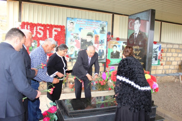 Tovuzda 27 sentyabr-Anım Günü ərəfəsində Şəhidlərə ehtiram ziyarəti davam edir