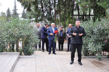 RİH başçısı şəhid ailələrini ziyarət edib