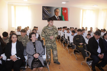Tovuzda tarixi Qələbənin beşinci ildönümünə həsr olunmuş “Vətən müharibəsi qəhrəmanları ilə bir gün” adlı görüş keçirilib