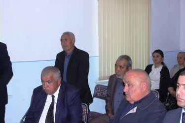 Tovuz Rayon İcra Hakimiyyətinin başçısı Əlibəyli kəndində səyyar qəbul keçirib