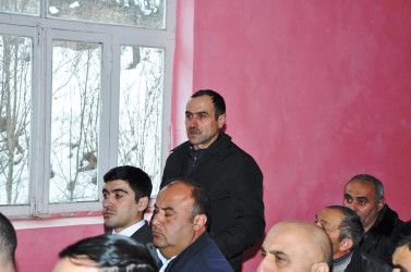 RİH başçısının Çatax kəndində səyyar qəbul-görüşü keçirilib