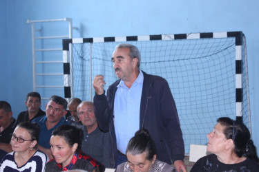 Tovuz Rayon İcra Hakimiyyətinin başçısı Qaradaş kəndində səyyar qəbul keçirib