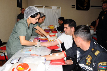 Tovuzda qanvermə aksiyası keçirilib