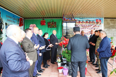 Tovuzda 27 sentyabr-Anım Günü ərəfəsində Şəhidlərə ehtiram ziyarəti davam edir