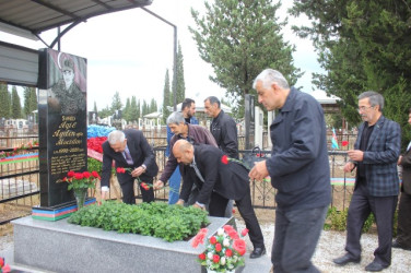 Tovuzda  27 Sentyabr “Anım Günü” münasibətilə Vətən uğrunda can verən qəhrəmanların məzarlarının ziyarəti bu gündə davam edib