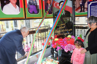 Tovuzda “27 Sentyabr – Anım Günü” ilə əlaqədar olaraq şəhid məzarları ziyarət olunub