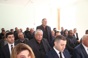 RİH başçısının Həsənli  kəndində səyyar qəbulu keçirilib