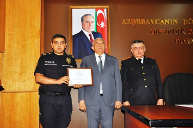 Tovuzda Azərbaycan Polisinin yaranmasının 107-ci ildönümü münasibətilə tədbir keçirilib