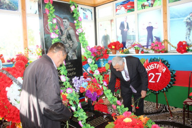 Tovuzda şəhidlərin xatirəsi dərin ehtiramla yad olunur