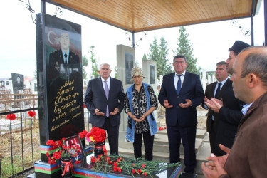 Tovuzda  27 Sentyabr “Anım Günü” münasibətilə Vətən uğrunda can verən qəhrəmanların məzarlarının ziyarəti bu gündə davam edib