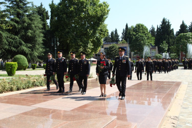 Tovuzda Azərbaycan Polisinin yaranmasının 108-ci ildönümü münasibətilə tədbir keçirilib