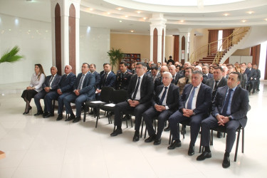Tovuzda Ulu Öndər Heydər Əliyevin anadan olmasının 102-ci ildönümü ilə bağlı elmi-praktiki konfrans keçirilib