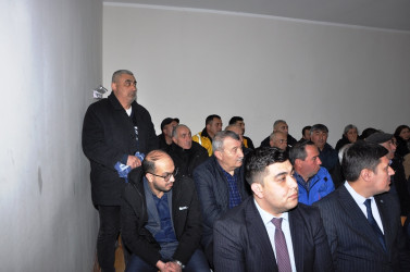 Tovuz Rayon İcra Hakimiyyəti başçısı Əsrik Cırdaxan kəndində səyyar qəbul keçirib