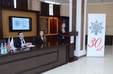 Tovuzda Ərazi Partiya təşkilatında YAP-ın yaradılmasının 30-cu ildönümünə həsr edilmiş tədbir keçirilmişdir 