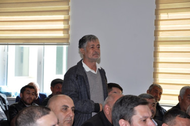 RİH başçısı Dondar Quşçu kəndində vətəndaşlarla səyyar qəbul-görüş keçirib   
