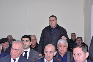 RİH başçısının Aşağı Mülkülü kəndində səyyar qəbulu keçirilib