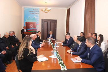 Tovuzda "Konstitusiya və Suverenlik İli" çərçivəsində “Ümummilli Lider Heydər Əliyev Müstəqil Azərbaycan konstitusiyasının müəllifidir” mövzusunda tədbir keçirilib   