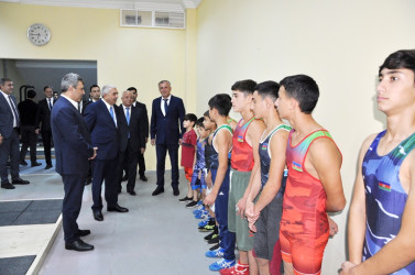 Azərbaycan Ağır Atletika Federasiyasının prezidenti İnam Kərimov Tovuzda “Uğur” ağır atletika klubunda olub.