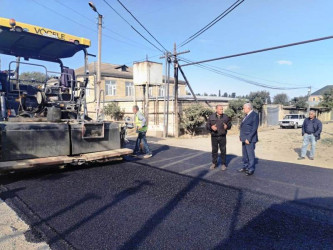 Tovuz rayonunda abadlıq-quruculuq işləri davam edir.