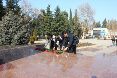 Tovuzda  “2 fevral – Azərbaycan Gəncləri günü”nə həsr olunmuş tədbir keçirilib.