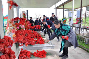 Tovuzda Aprel şəhidi Mirsalam Cəfərovun anım mərasimi keçirilib
