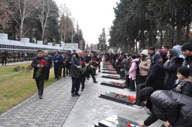 Tovuzda 20 Yanvar faciəsinin 35-ci ildönümü ilə əlaqədar şəhidlərimizin əziz xatirəsi anılmışdır   