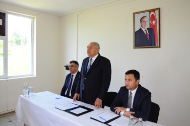 Rayon İcra Hakimiyyətinin başçısı Məmməd Məmmədov Kirən kənd sakinləri ilə növbəti səyyar qəbul keçirib