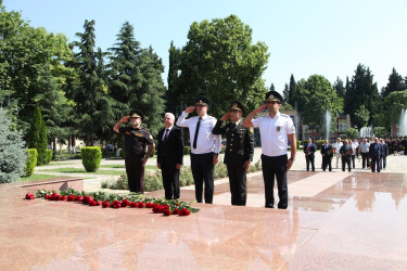 Tovuzda Azərbaycan Polisinin yaranmasının 108-ci ildönümü münasibətilə tədbir keçirilib