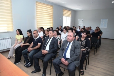Tovuzda “İnsan hüquqlarının təbliği və hüquqi maarifləndirmənin əhəmiyyəti” mövzusunda tədbir keçirilib