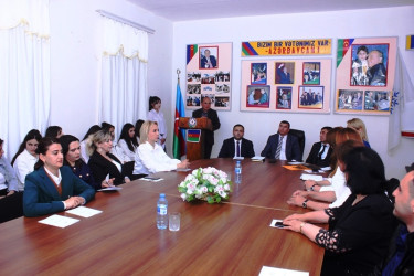 Tovuzda 15 May – Beynəlxalq Ailə Gününə həsr olunmuş tədbir keçirilib