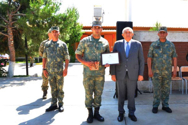 Tovuzda 26 iyun – Azərbaycan Silahlı Qüvvələri günü qeyd edilib