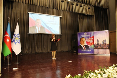Tovuzda Ulu Öndər Heydər Əliyevin anadan olmasının 103-cü ildönümü qeyd edilib
