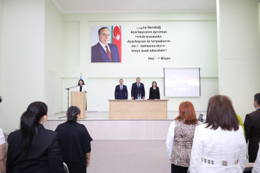Tovuzda “27 Sentyabr – Anım Günü”nə həsr olunmuş tədbir keçirilib