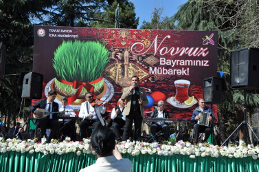 Tovuzda Novruz bayramı təntənə ilə qeyd edilib