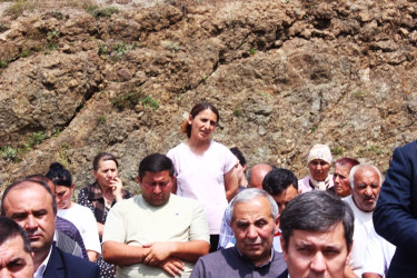 Tovuz Rayon İcra Hakimiyyətinin başçısı Göyəbaxan kəndində səyyar qəbul keçirib