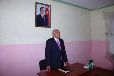 RİH başçısı Dönük Qırıqlı kəndində səyyar qəbul keçirib