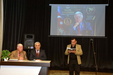 Tovuzda tanınmış şair Nazim Əhmədoğlunun 70 illik yubileyi qeyd olunub