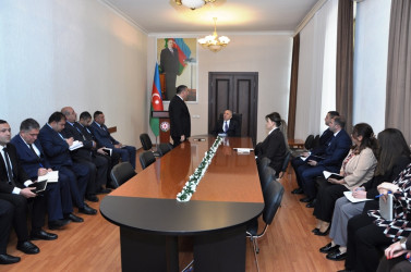 Tovuz Rayon İcra Hakimiyyətində aparat iclası keçirilib