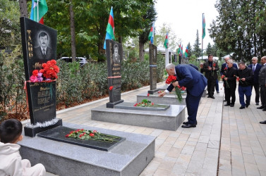 RİH başçısı şəhid ailələrini ziyarət edib