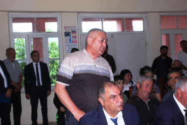 RİH başçısının Ağdam kəndində  səyyar qəbulu keçirilib
