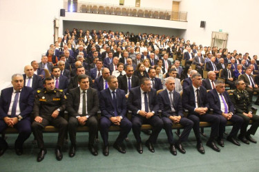 Tovuzda Azərbaycan Respublikasının Prezidenti cənab İlham Əliyevin Yeni Azərbaycan Partiyasının VIII Qurultayındakı nitqindən irəli gələn vəzifələrə dair müşavirə keçirilib.