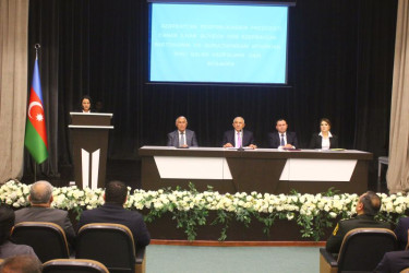Tovuzda Azərbaycan Respublikasının Prezidenti cənab İlham Əliyevin Yeni Azərbaycan Partiyasının VIII Qurultayındakı nitqindən irəli gələn vəzifələrə dair müşavirə keçirilib.